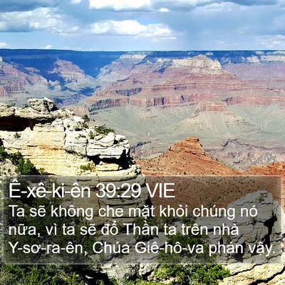 Ê-xê-ki-ên 39:29 VIE Bible Verse Image