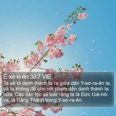 Ê-xê-ki-ên 39:7 VIE Bible Verse Image