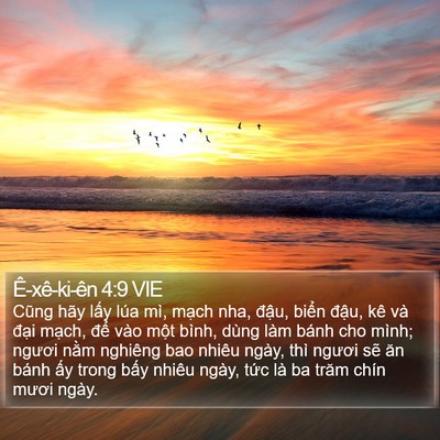 Ê-xê-ki-ên 4:9 VIE Bible Verse Image