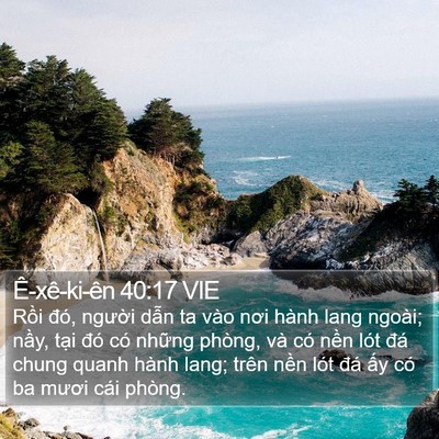 Ê-xê-ki-ên 40:17 VIE Bible Verse Image