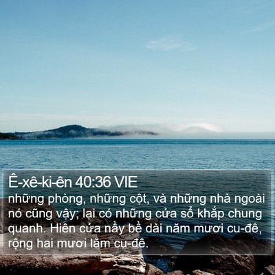 Ê-xê-ki-ên 40:36 VIE Bible Verse Image