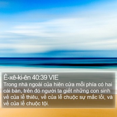 Ê-xê-ki-ên 40:39 VIE Bible Verse Image