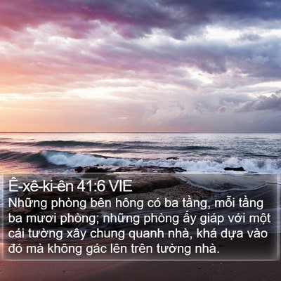 Ê-xê-ki-ên 41:6 VIE Bible Verse Image