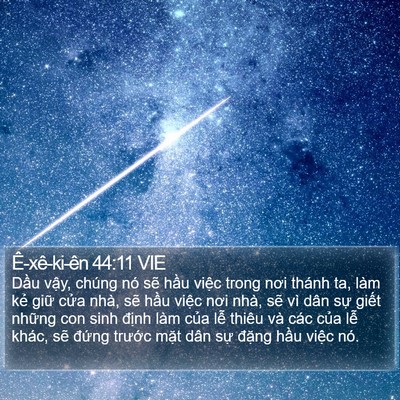 Ê-xê-ki-ên 44:11 VIE Bible Verse Image