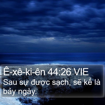 Ê-xê-ki-ên 44:26 VIE Bible Verse Image