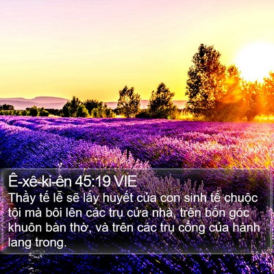 Ê-xê-ki-ên 45:19 VIE Bible Verse Image