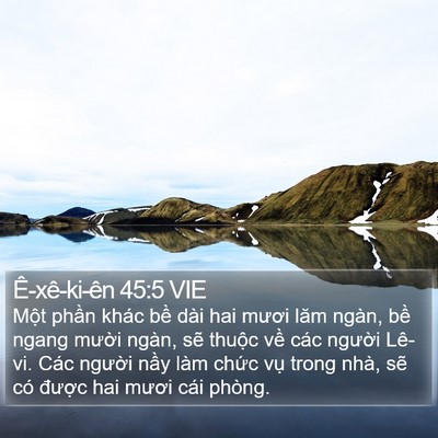 Ê-xê-ki-ên 45:5 VIE Bible Verse Image