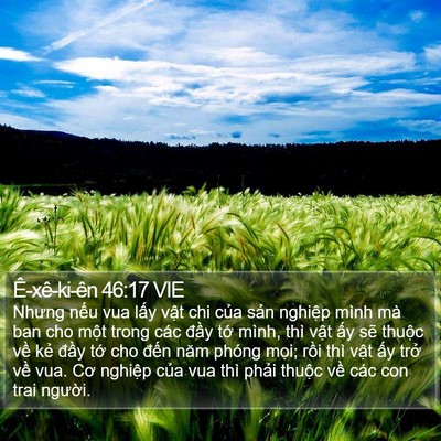 Ê-xê-ki-ên 46:17 VIE Bible Verse Image
