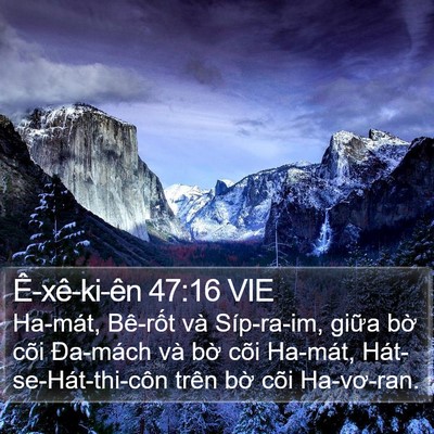 Ê-xê-ki-ên 47:16 VIE Bible Verse Image
