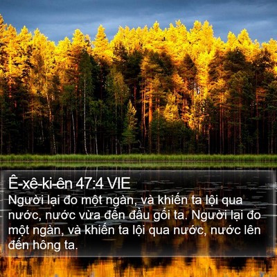 Ê-xê-ki-ên 47:4 VIE Bible Verse Image