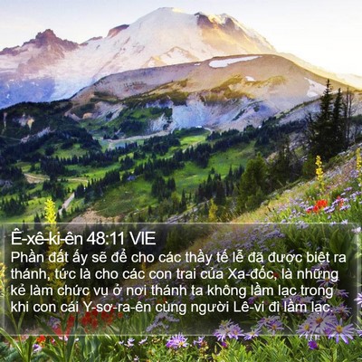 Ê-xê-ki-ên 48:11 VIE Bible Verse Image