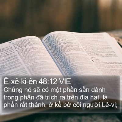 Ê-xê-ki-ên 48:12 VIE Bible Verse Image