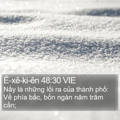 Ê-xê-ki-ên 48:30 VIE Bible Verse Image