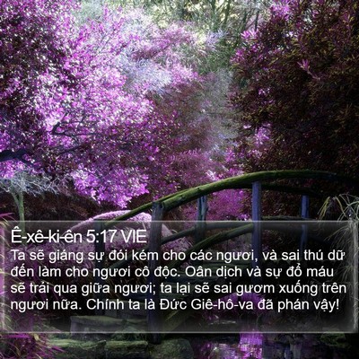 Ê-xê-ki-ên 5:17 VIE Bible Verse Image