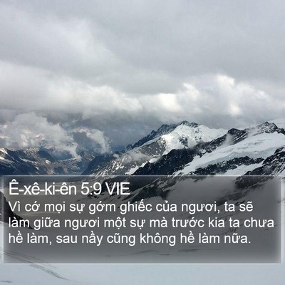 Ê-xê-ki-ên 5:9 VIE Bible Verse Image