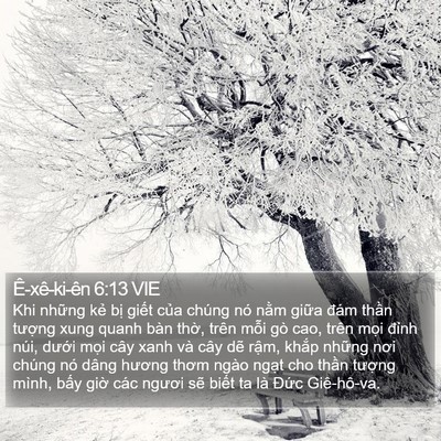 Ê-xê-ki-ên 6:13 VIE Bible Verse Image