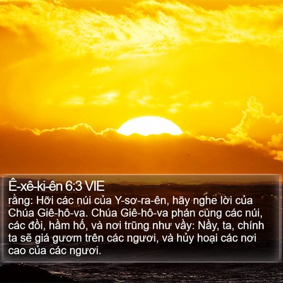 Ê-xê-ki-ên 6:3 VIE Bible Verse Image
