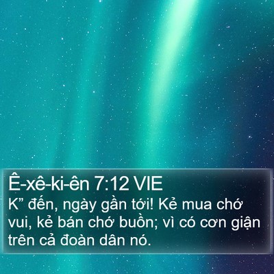 Ê-xê-ki-ên 7:12 VIE Bible Verse Image