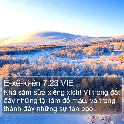 Ê-xê-ki-ên 7:23 VIE Bible Verse Image
