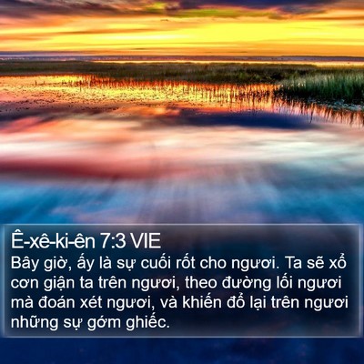Ê-xê-ki-ên 7:3 VIE Bible Verse Image