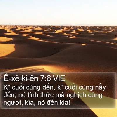 Ê-xê-ki-ên 7:6 VIE Bible Verse Image