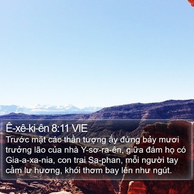 Ê-xê-ki-ên 8:11 VIE Bible Verse Image