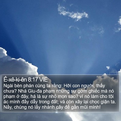 Ê-xê-ki-ên 8:17 VIE Bible Verse Image