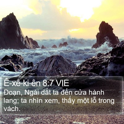 Ê-xê-ki-ên 8:7 VIE Bible Verse Image