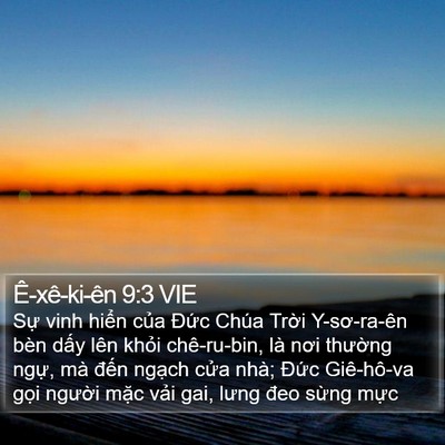Ê-xê-ki-ên 9:3 VIE Bible Verse Image