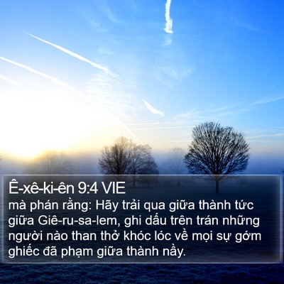 Ê-xê-ki-ên 9:4 VIE Bible Verse Image