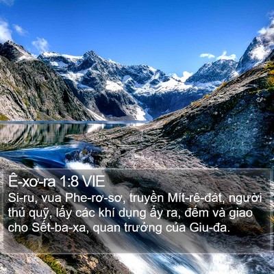 Ê-xơ-ra 1:8 VIE Bible Verse Image