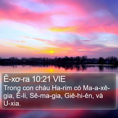 Ê-xơ-ra 10:21 VIE Bible Verse Image