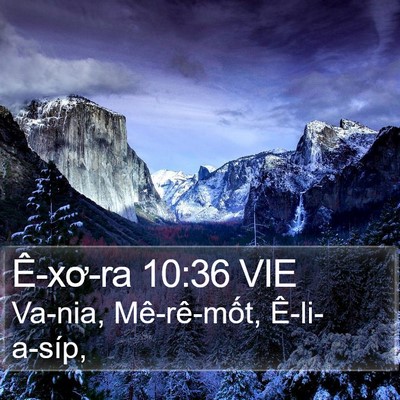 Ê-xơ-ra 10:36 VIE Bible Verse Image