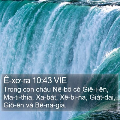 Ê-xơ-ra 10:43 VIE Bible Verse Image