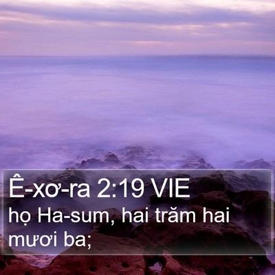 Ê-xơ-ra 2:19 VIE Bible Verse Image