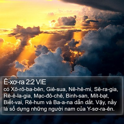 Ê-xơ-ra 2:2 VIE Bible Verse Image