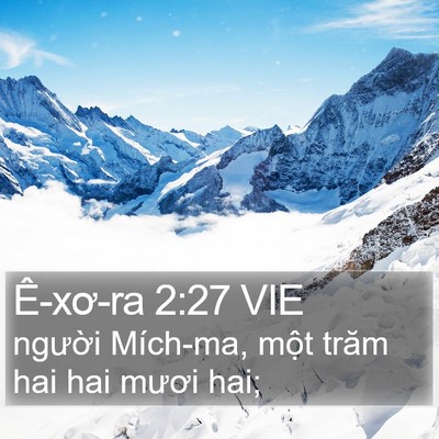 Ê-xơ-ra 2:27 VIE Bible Verse Image