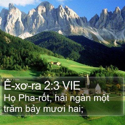 Ê-xơ-ra 2:3 VIE Bible Verse Image