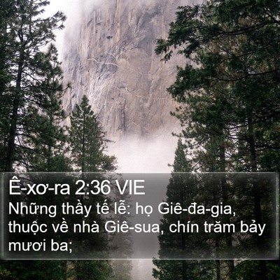 Ê-xơ-ra 2:36 VIE Bible Verse Image
