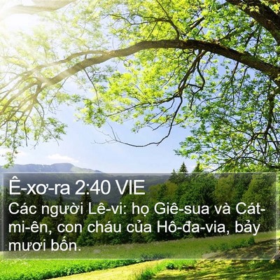 Ê-xơ-ra 2:40 VIE Bible Verse Image