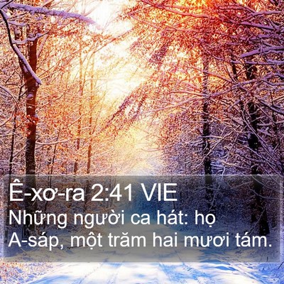 Ê-xơ-ra 2:41 VIE Bible Verse Image