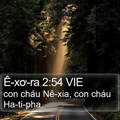 Ê-xơ-ra 2:54 VIE Bible Verse Image