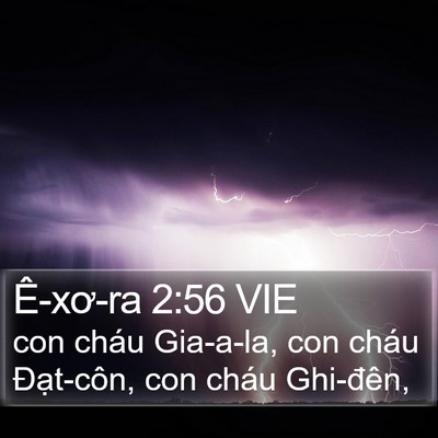 Ê-xơ-ra 2:56 VIE Bible Verse Image