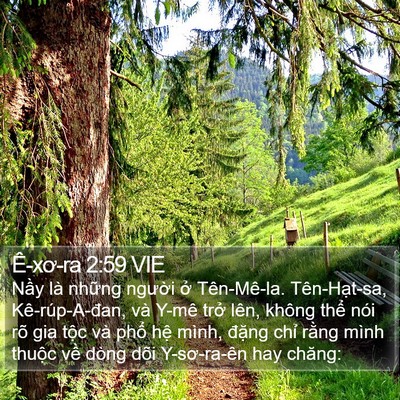 Ê-xơ-ra 2:59 VIE Bible Verse Image