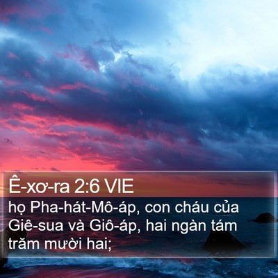 Ê-xơ-ra 2:6 VIE Bible Verse Image
