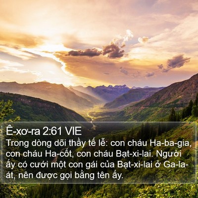Ê-xơ-ra 2:61 VIE Bible Verse Image