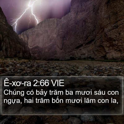 Ê-xơ-ra 2:66 VIE Bible Verse Image