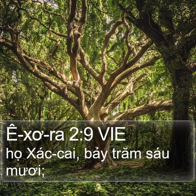Ê-xơ-ra 2:9 VIE Bible Verse Image