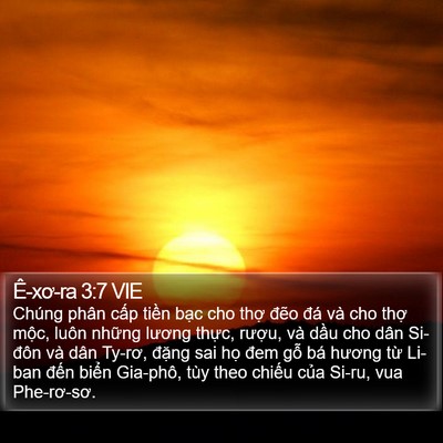 Ê-xơ-ra 3:7 VIE Bible Verse Image