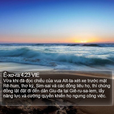 Ê-xơ-ra 4:23 VIE Bible Verse Image